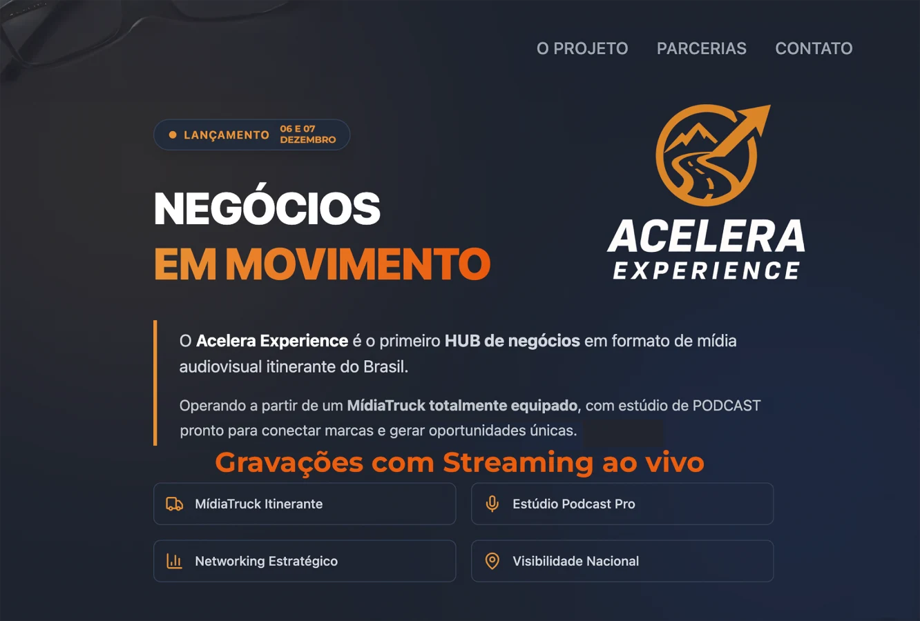 Acelera Experience - Negócios em Movimento 